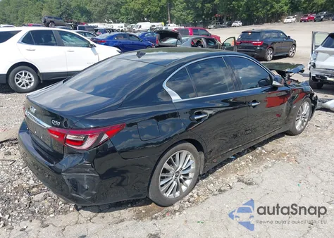 2020 Infiniti Q50 Luxe z USA, uszkodzony, nr VIN JN1EV7AP1LM204477